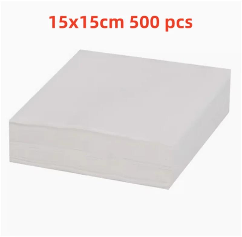 500 buc suqare rotund alb chifle de bambus pentru aburi Căptușeală din hârtie Covoraș antiaderent pentru cuptor Hârtie pentru grătar pentru grătar Hârtie de copt pentru hamburger