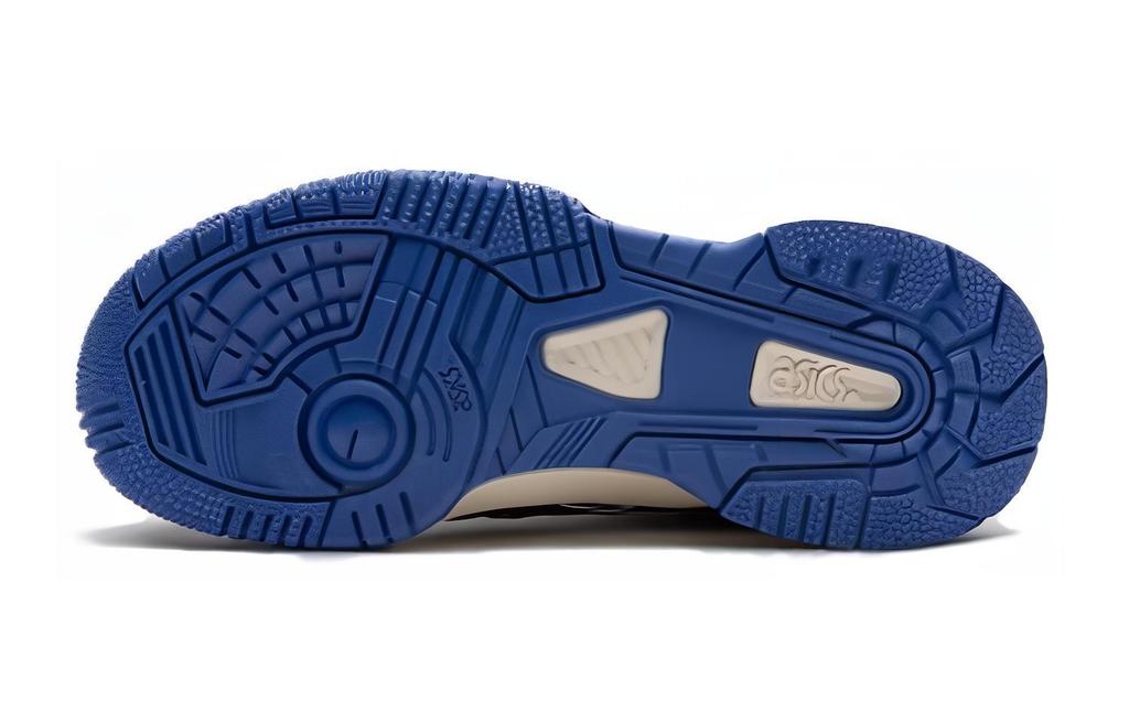 Asics Gel Spotlyte Low Top Children's Basketball Shoes Black White Blue Teenagers 1204A127-100