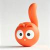 Squeaky Latex Dog Toy Bite Resistant Dogs Chew Toys Interactive Puppy Toys for Boredom Relief Molar Teeth Cleaning Pets Supplies