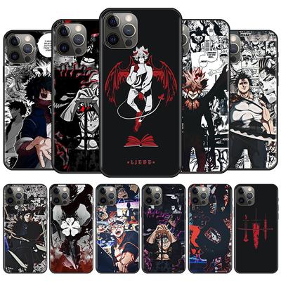 Case For Apple iPhone 11 13 12 Pro Max Mini X XS XR 6 6S 7 8 Plus 5 5S SE(2020) Fundas Coque Black Clover Libe Fondo De Pantalla