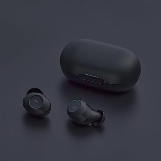 Radius HP-T250BTK Noise-Canceling True Wireless Earbuds: Bluetooth Compatible, Full Wireless, ANC, Ambient Sound Capture, Separate Left and Right