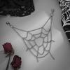 Durable Alloy Chain Gothic Spider Web Trouser Chain, Punk Jeans Pants Hip Hop Body Decorative Jewelry Clothing Accessory for Men Women Lightweight