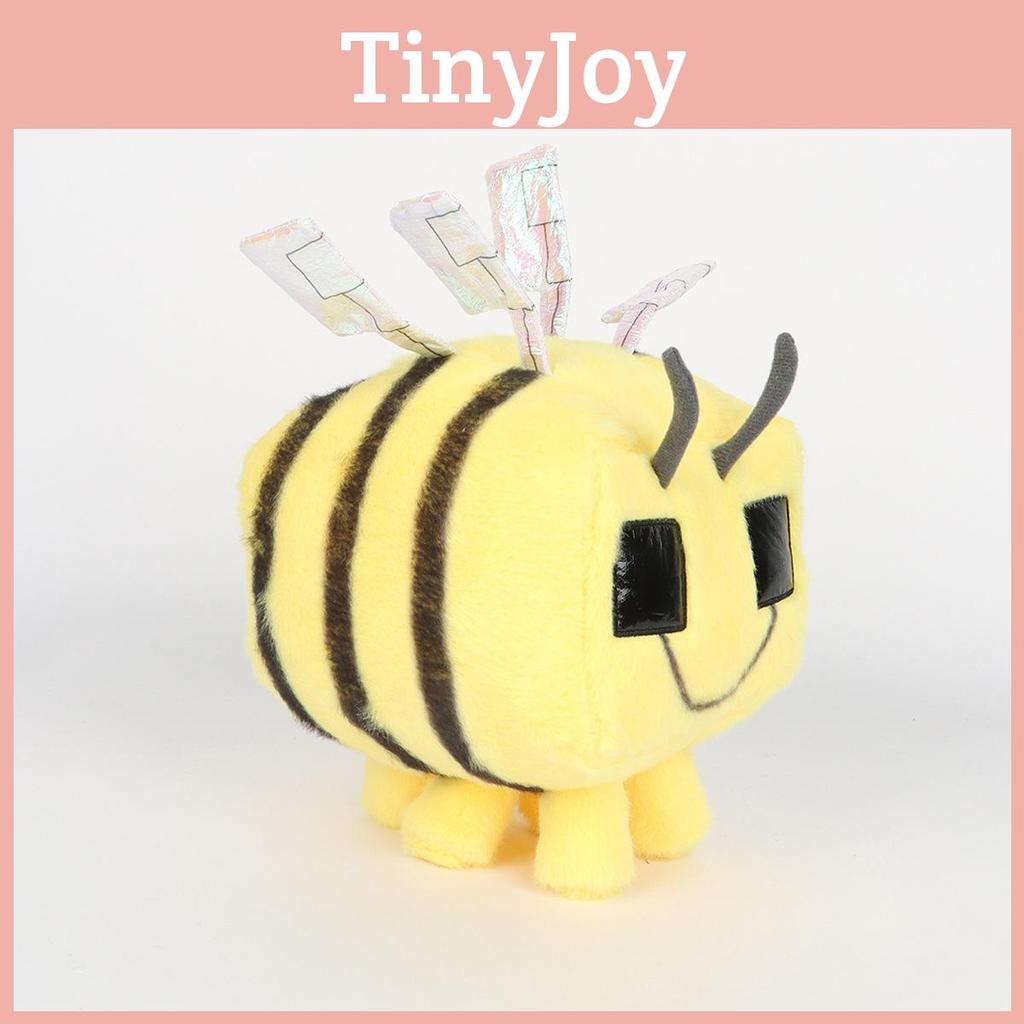 Minecraft Bee Plush Toy Soft Stuffed Animal Kids Gift For Collection And Play