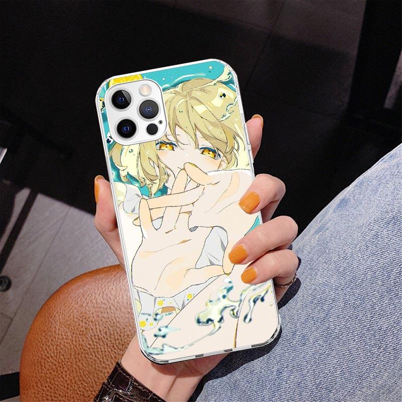 Cute Anime Girl INS Phone Case For iPhone 17 Air 16 Pro Max 16E 15 + 14 Plus 11 12 13 Mini 7 8 SE Gift Print Cover Fundas 16 Pro
