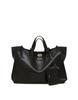 Jillstuart Acc [Aube] Leather Orb Decoration Shopper L Black