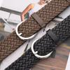 Retro Korean Style Women's Wide Leather Belt - Handmade, Versatile, Buckle-Free Woven Design for Dress & Pants