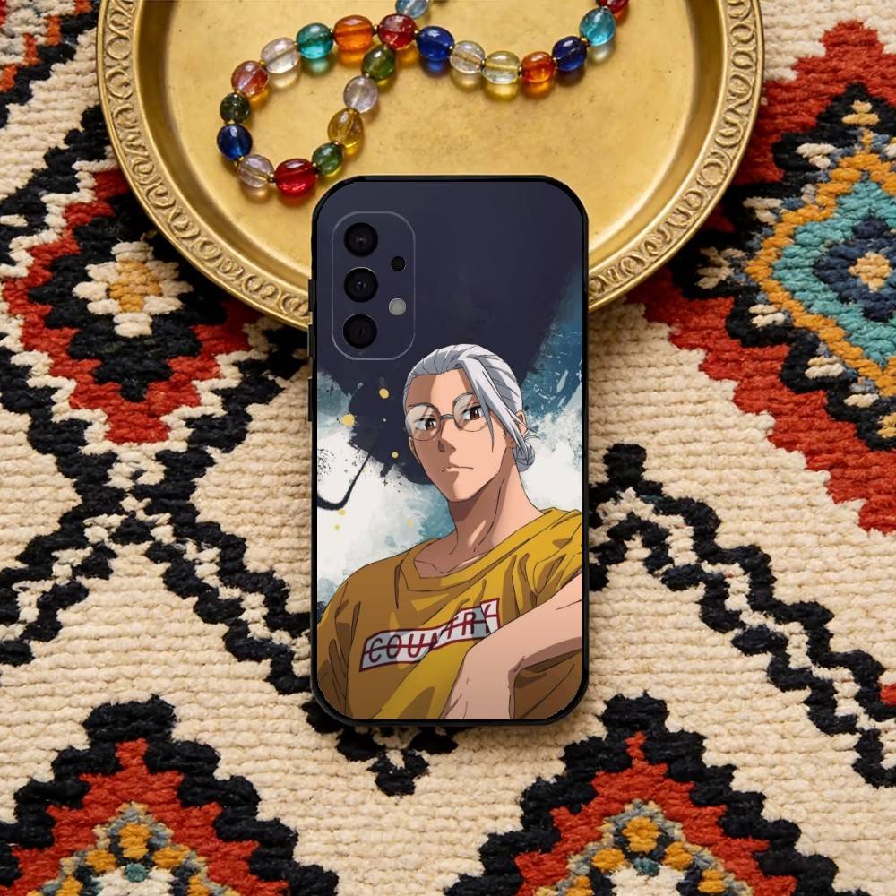 Sakamoto Anime DAY Phone Case For Samsung S25,S24,S23,S22,S21,S20,Plus,Fe,Lite,Others Black Cover