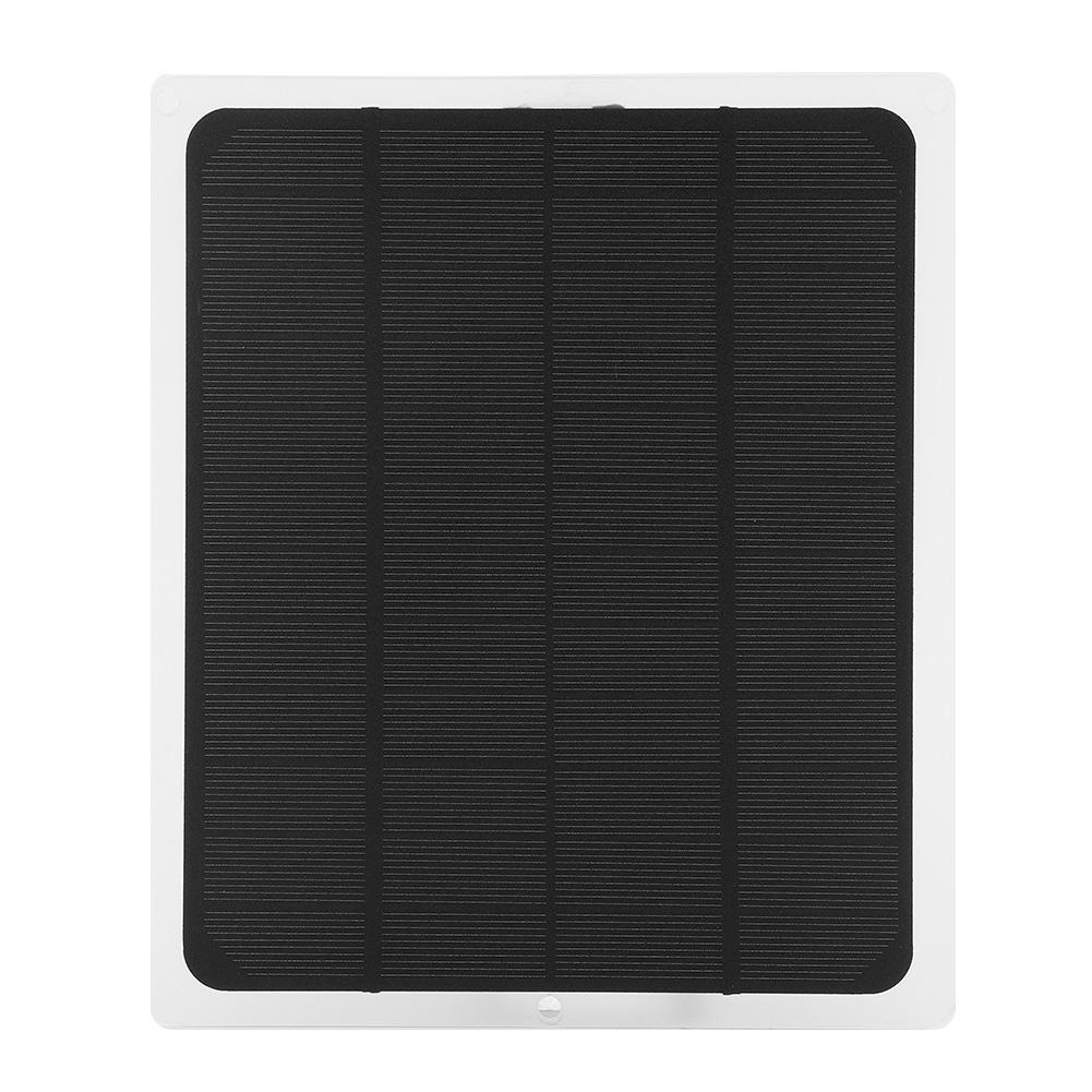 12V 10W Portable Monocrystalline Solar Power Panel USB Charger for Car Phone Light