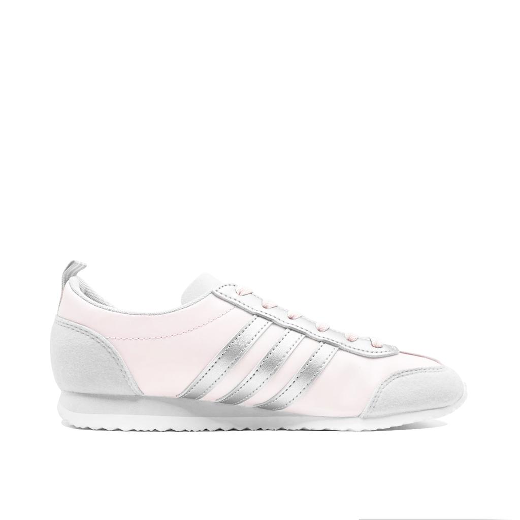 Adidas VS JOG 2.0 Cherry Blossom Silver Blade Coverage Slip Resistant Abrasion Resistant German Army Trainers Unisex JR4653(Team847-)