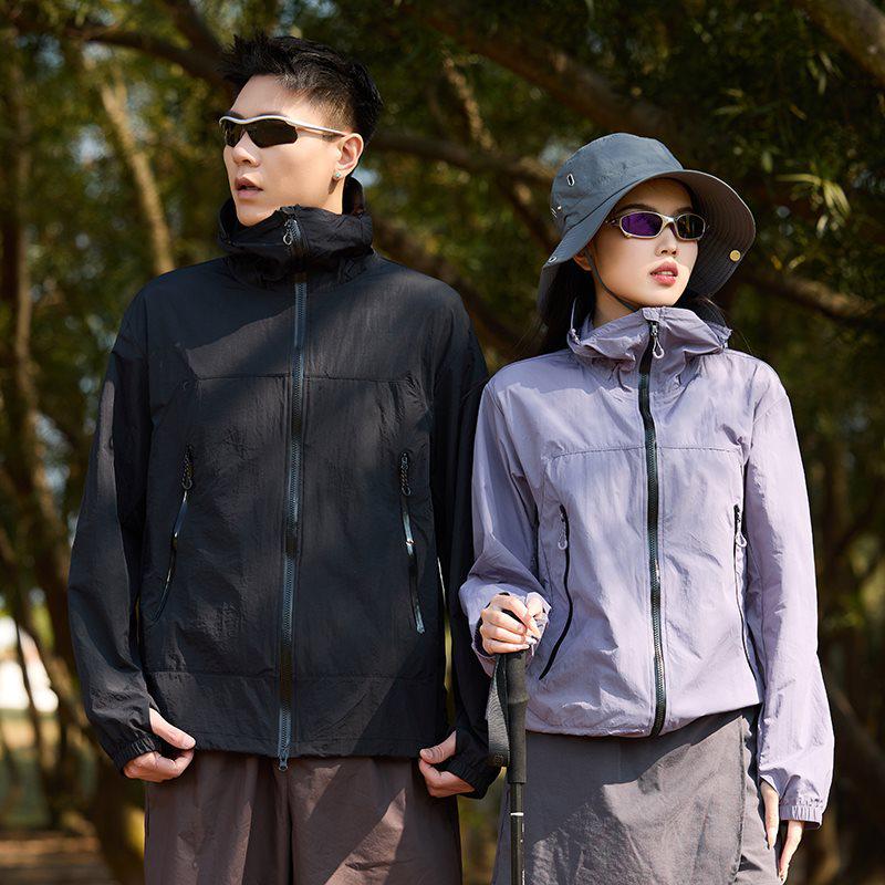 2026 New Style UPF50+ UV Protection Ice Silk Cooling Lightweight Summer Jacket for Men & Women
