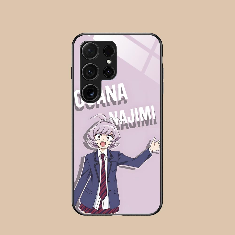 Anime Najimi Osana Mobile Phone Case for Samsung Galaxy A56 55 54 53 52 51 36 35 34 23 16 15 5G Glass Colorful Cover Cover