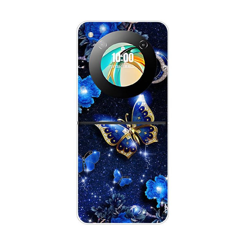 Pevný PC kryt pre ZTE Nubia Flip 2 Nárazuvzdorné puzdrá na telefón pre ZTE Libero Flip 2 5G Zadný priehľadný kryt Flip2 Coque Funda