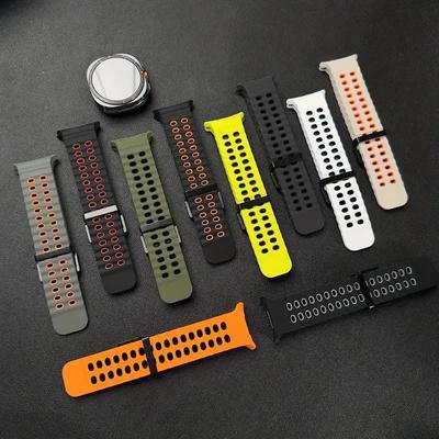 Originale reimer for Samsung Galaxy Watch Ultra 47mm Tilbehør Marine Sport silikonarmbånd correa Galaxy Watch 7 ultra Bånd