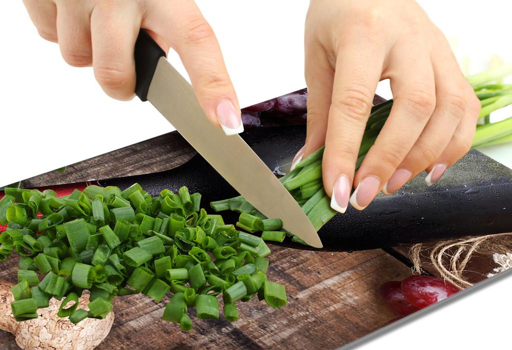 GLAS-SCHNEIDEBRETT 30x52 Wein