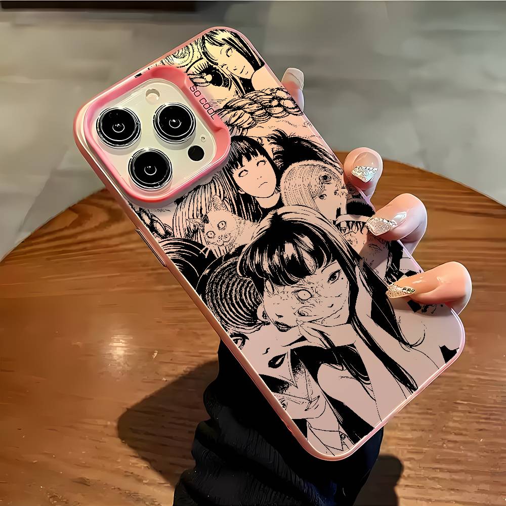 Phone Case PIKPAKA J-Junji Ito Horror Comics for Samsung Galaxy S26 S25 S24 S23 S22 S21 S20 FE Ultra Edge Anti Fall Matte Cover