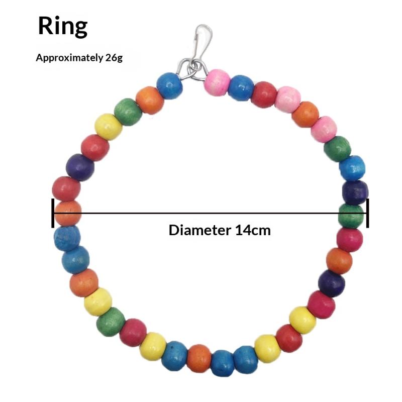

Bird Swing, Bird Ladder Toy Climbing Toys for Birds Chew Toys for Parrots Bird Cage Accessories Colorful Bird Gym, Pet Bird Toys