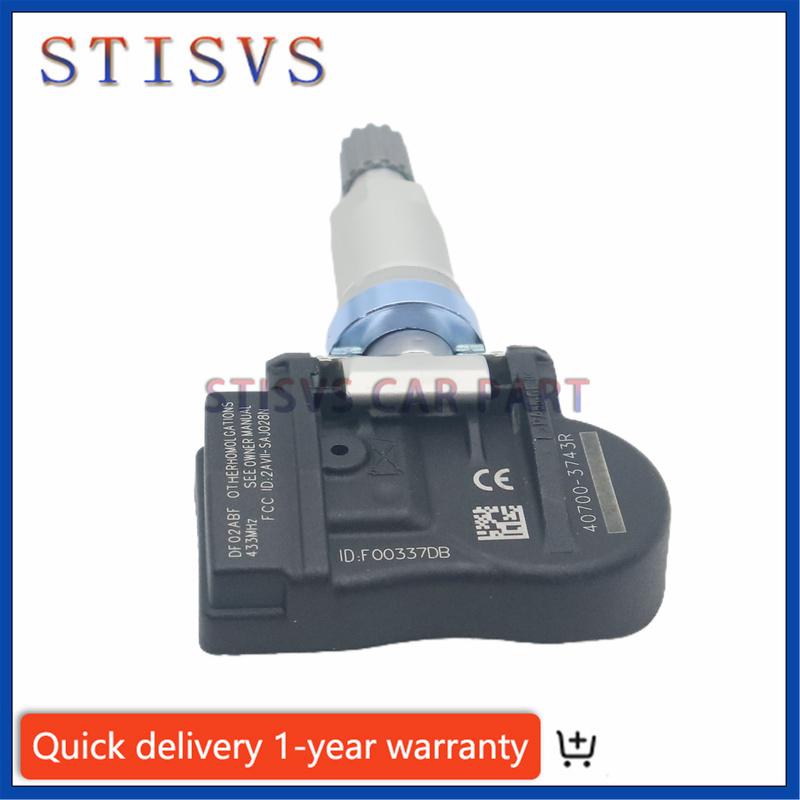 407003743R 40700-3743R Tire Pressure Sensor TPMS 433MHz for Renault Megane Scenic Zoe Fluence Laguna 407000435R Car Accessories