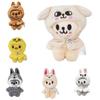 Plush 10cm Keychain Animal Stuffed Doll Cartoon Backpack Pendant Gift