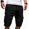 Men's Cargo Shorts Loose Fit Breathable Multi-Pocket for Street Sports and Casual Wear