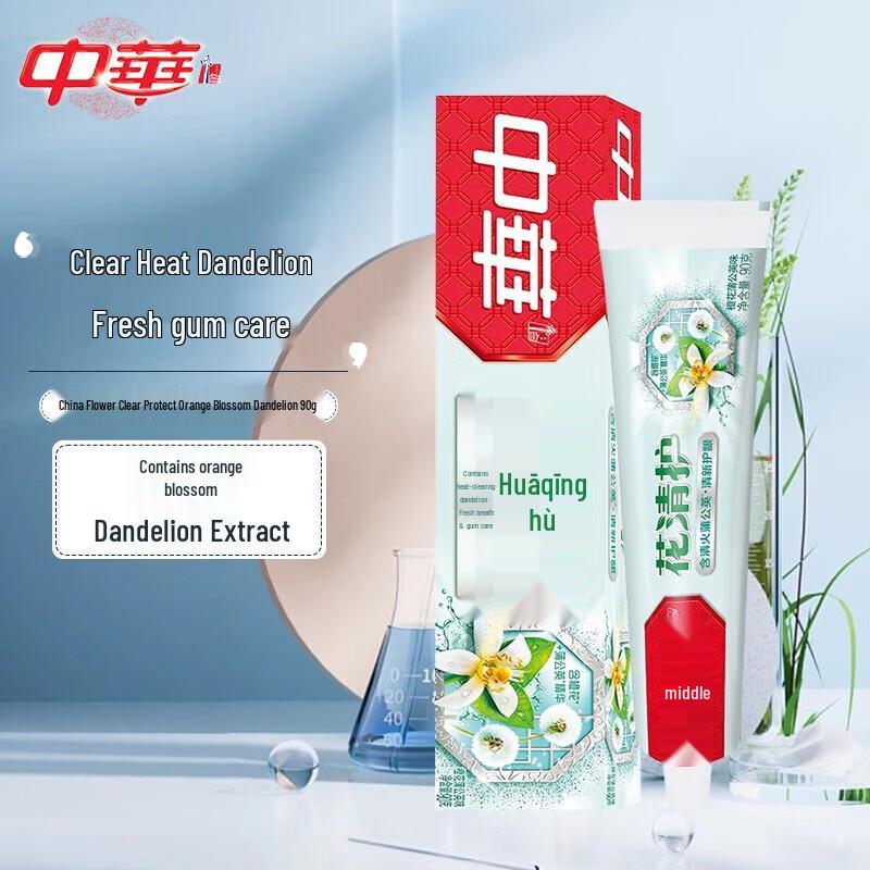 Zhonghua Flower Qinghu Oral Care Toothpaste
