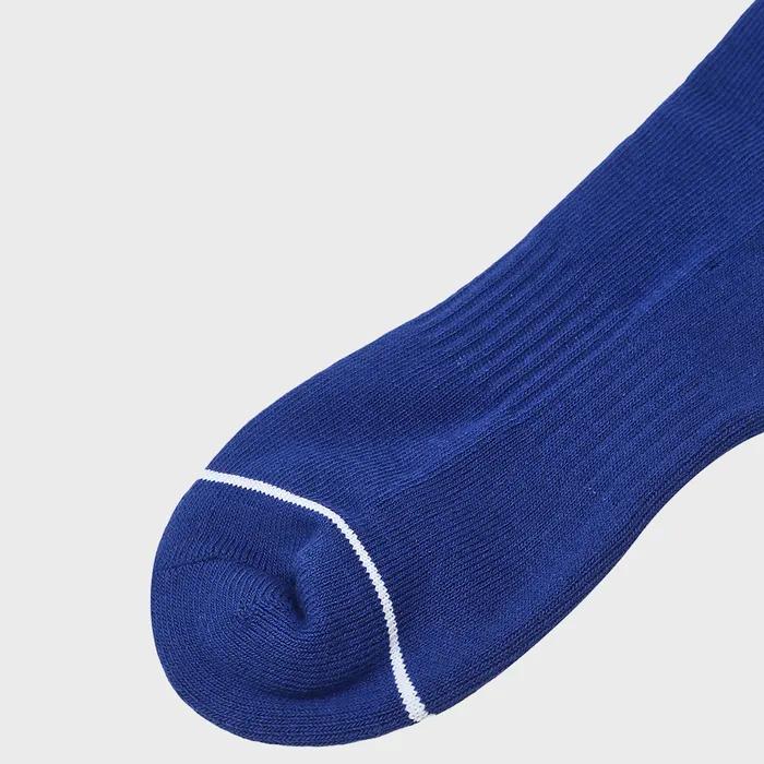 Sports Graphic Long Socks - Blue