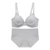 Leopard print underwear, women's small breasts gather, sexy seamless bra, closed breasts, anti-sagging, no steel ring, upper support shows a large bra