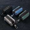 Leather Key Wallet With Chain Compact Organizer For Daily Use