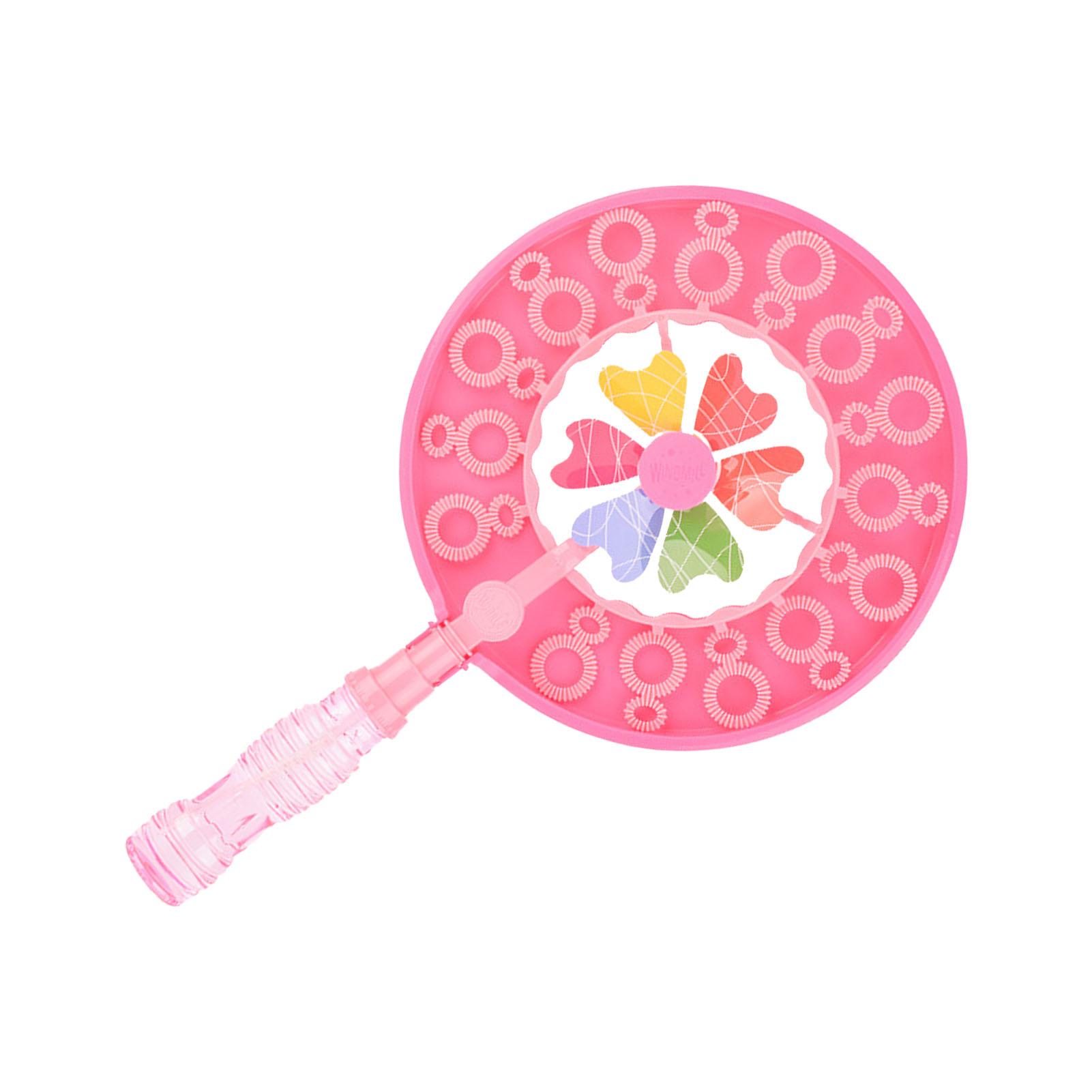 Windmill Bubble Wand Detachable Multi Hole Children Pinwheel Bubble Blower for Travel Outdoor