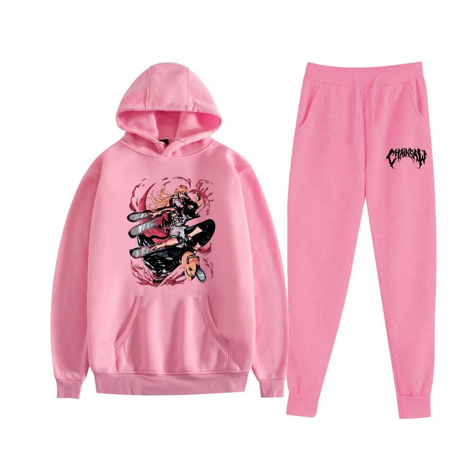 Chainsaw Man Chainsaw Man Anime Loose Hooded Sweater Set Hoodie Spot