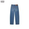 Teenie Weenie Women's Bear Letter Denim Pants