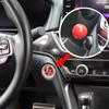 New car decoration sticker, one click start switch button cover, new and unique creative decoration, start joystick ball