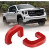 Tow Hook Covers Fit For GMC Sierra 1500 -2026 Vertical Tow Hooks, Hitch Cover Front Ized Car Tow Hooks Compatible With GMC Sierra 1500 Accessories