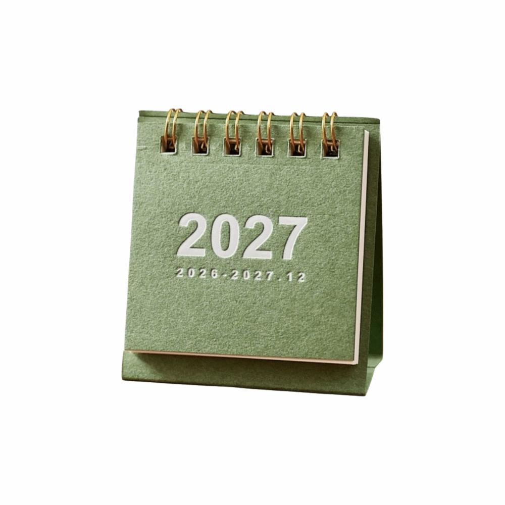 Standing Base 2027 Desk Calendar Mini Standing Calendar Gifts Mini Calendar Home Office