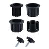 6/8/12Pcs Umbrella Stand Parts Replacement Weather-Resistant Parasol Stand Accessories Heavy Duty Umbrella Base Bracket with M8 Screws