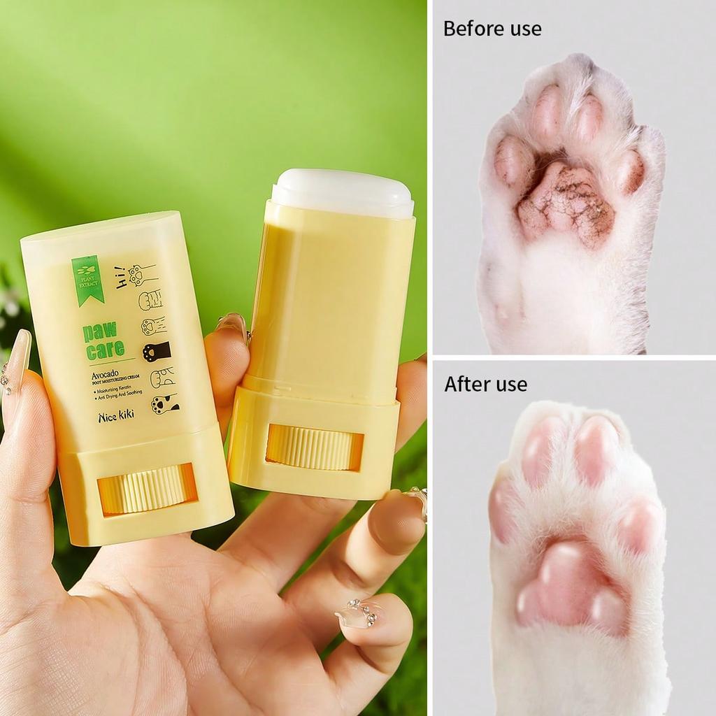 1PC Pet Foot Moisturizing Cream, Avocado Foot Moisturizing Cream, Moisturizing And Repairing Cracked