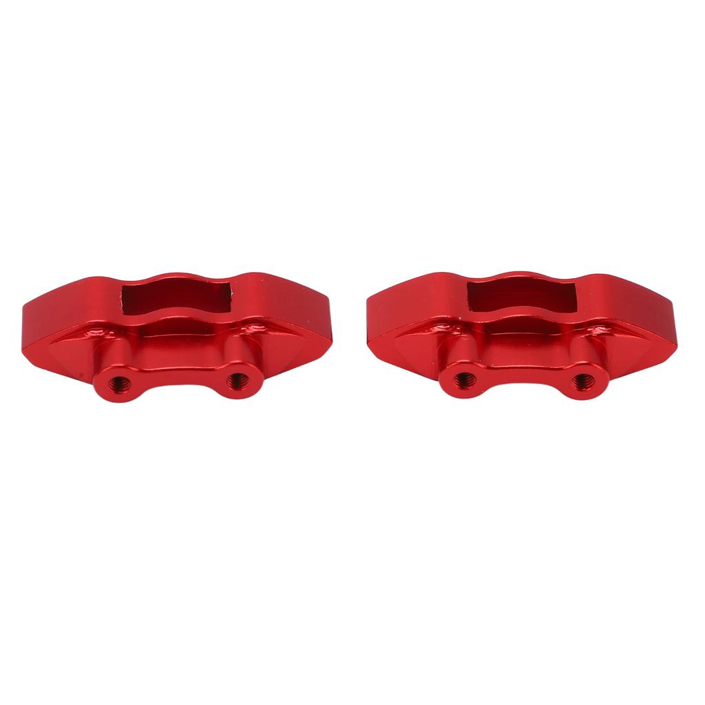 2pcs Set Metal Front Rear Brake Disc Calipers for LOSI SUPER BAJA REY 1 6 RC Car Upgrade PartsRed