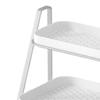 Double Layer Dish Drying Rack ,Water Mug , Drainer Storage Drain Shelf for Countertop