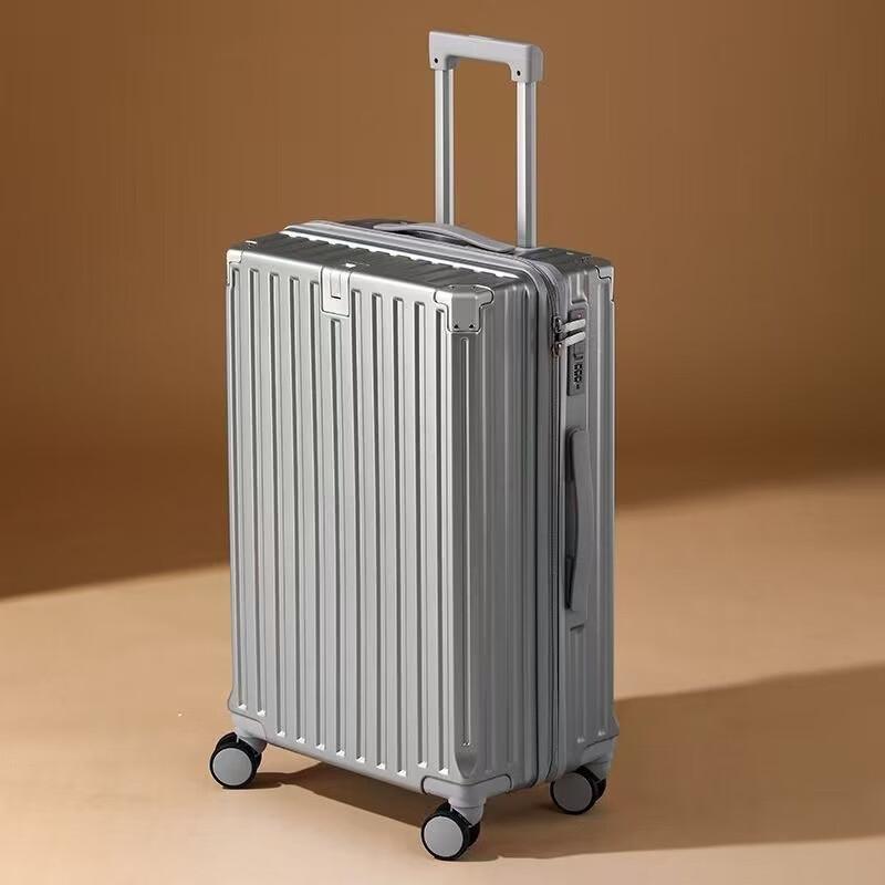 Lishen Travel Suitcase with USB Charging and Cup Holder