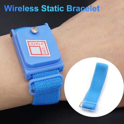 Wireless Cloth Anti Static Bracelet Cordless Discharge Cable Wrist Band Strap