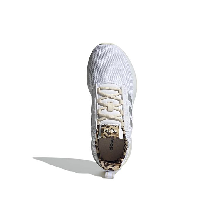 Adidas Racer TR21 White Silver Metallic Women Sneakers Cloud-White Wonder-White GW4417