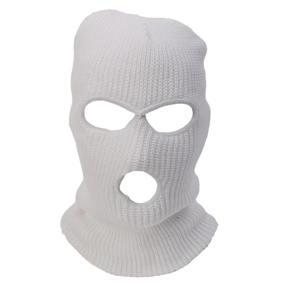Balaclava Three Hole Headrest Cover Universal Car Seat Decoration Hat Halloween Christmas Funny Car Pranks Gifts Windproof Hood