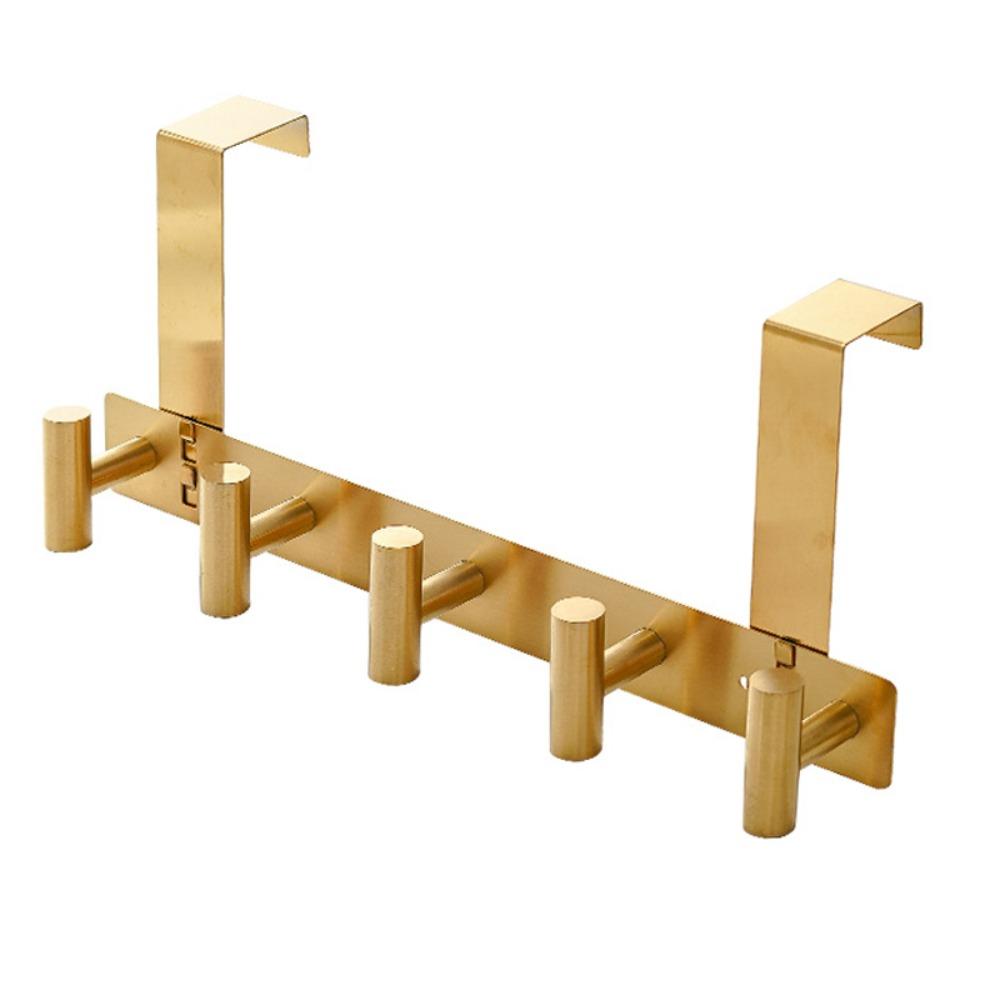 Heavy Duty Door Hanger Space-Saving Coat Rack Towel Organizer  Kitchen Bathroom Accessories
