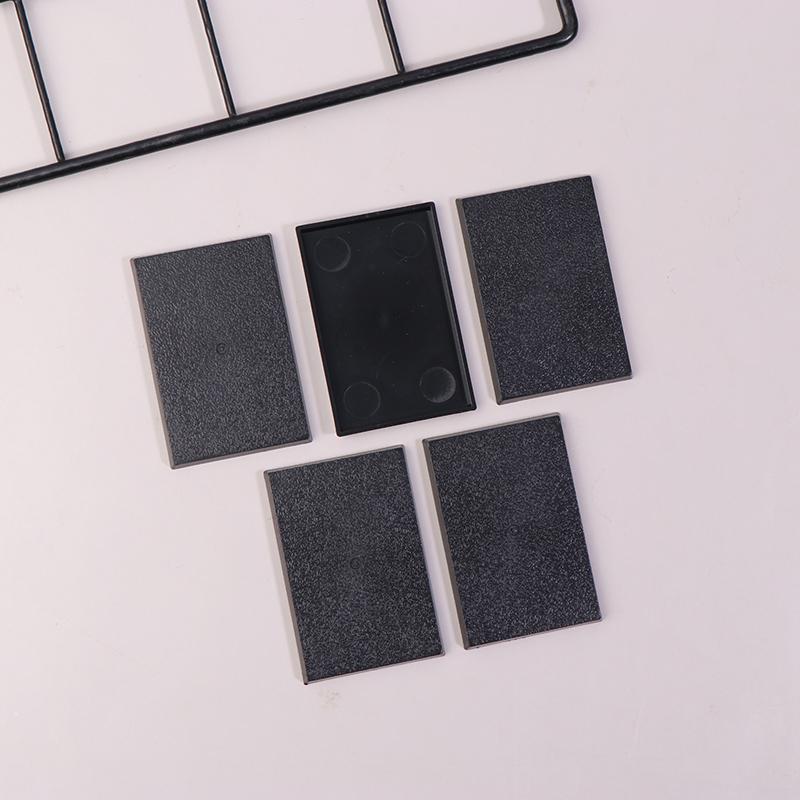 

5 шт. 20X40 мм/50X25 мм прямоугольные основания для миниатюрных настольных игр настольная игровая база модель комплект диорама 40x60mm