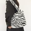 Handbags Vintage Leopard Print One-Shoulder Bag for Girls Zebra Pattern