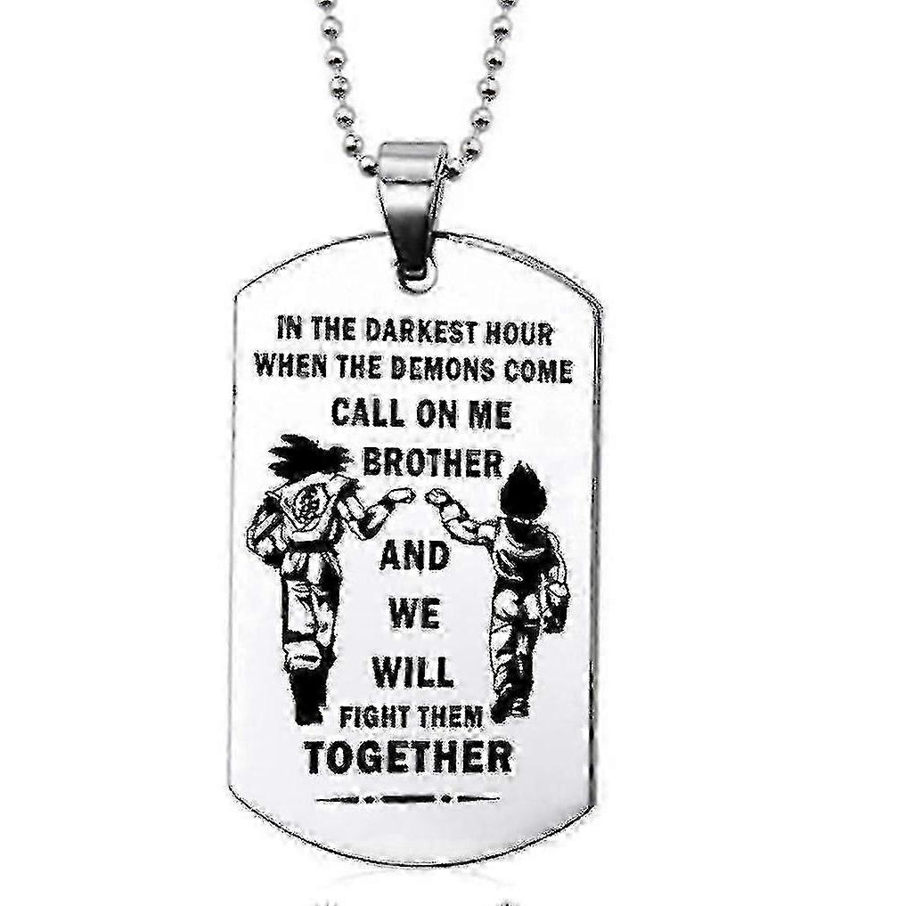 Dragons Balls Son Goku Anime Necklace Jewelry Pendant Cosplay Accessories Christmas Gift, Happy H