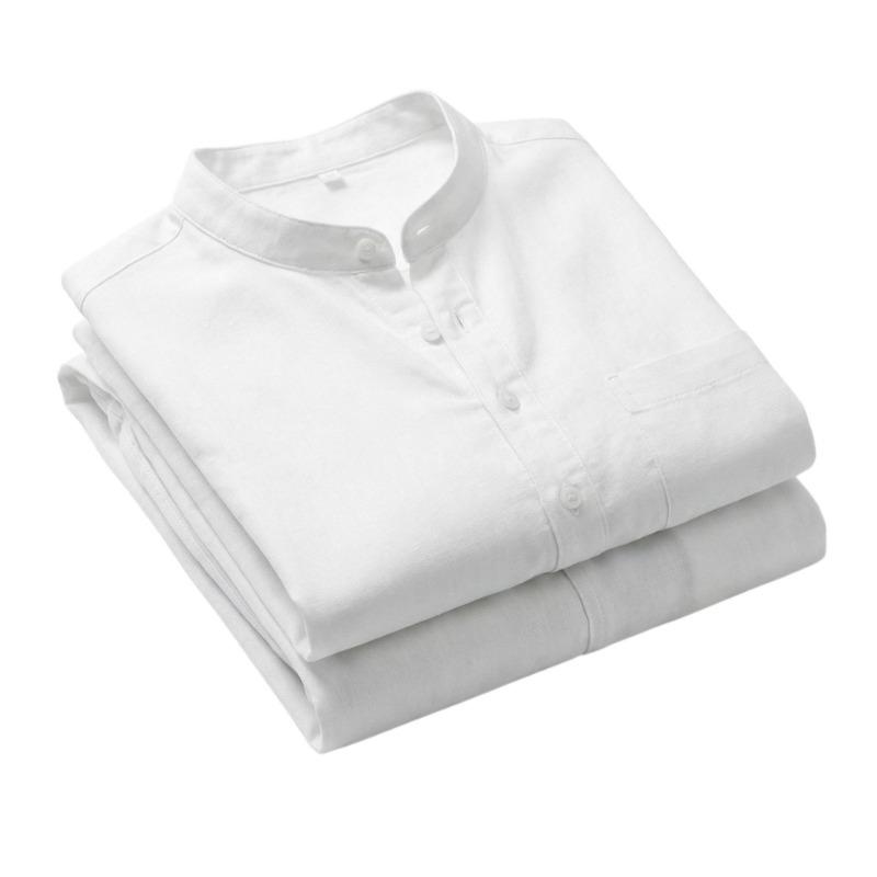 Ärmelloses Henley-Hemd für Herren aus Leinenmischung mit Brusttasche, Mehrfarbig, Lässiges Sommer-Tanktop