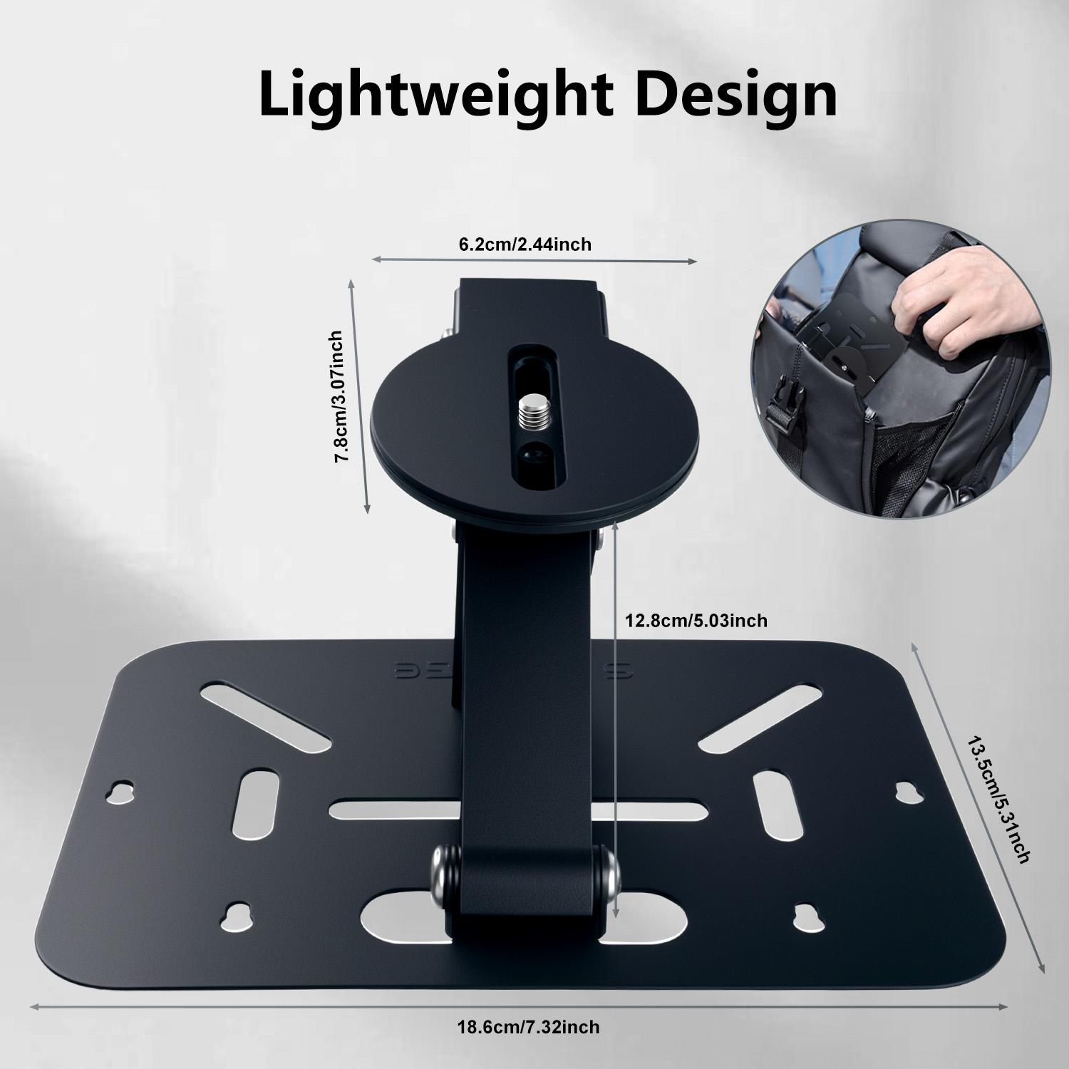 

Universal Mini Projectors Bracket Holder Max Load 5 ibs Home Desktop Projector holder Stand Table Mobile Projector Wall Mount чорний