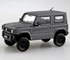 Aoshima Bunka Kyozai The Snap Kit Series Suzuki Jimny Custom Wheels Plastic Model Kit Co., Ltd. (AOSHIMA) 1/32 (Medium Gray) Pre-colored No.08-SP2