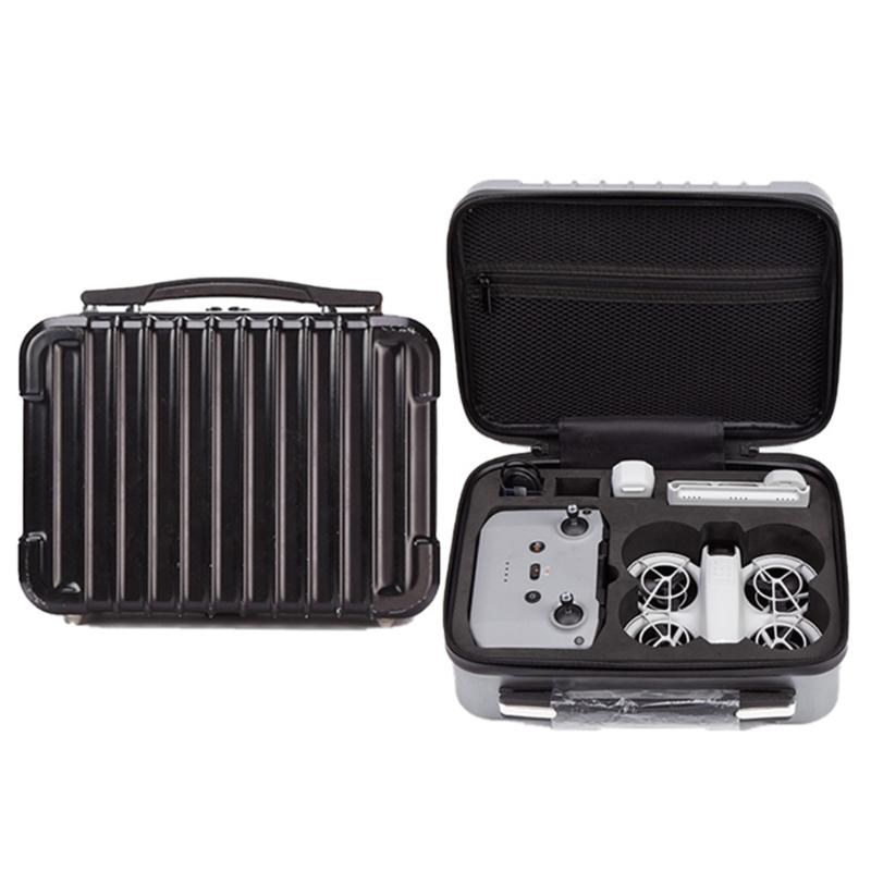 Waterproof Hardshells Travel Case For Drones Bag Controller Storage Holder Spacious Interior Travel Case