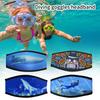 Neoprene Diving Mask Slap Straps Cover Swimming Waterproofs Dives & Snorkels Mask Straps Hair Protector Wrap for Dives